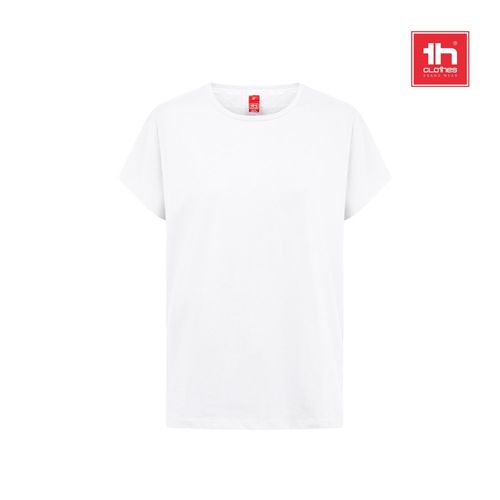 white THC SOFIA REGULAR WH. Camiseta de corte regular para mujer