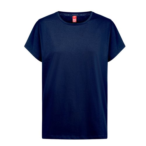 blue THC SOFIA REGULAR WH. Camiseta de corte regular para mujer