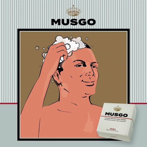MUSGO II. Champú con fragancia masculina (150 g)