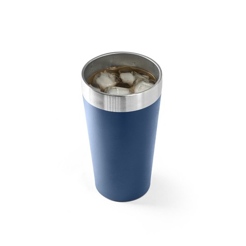 azul marino GRACE. Vaso térmico de acero inoxidable 540 mL