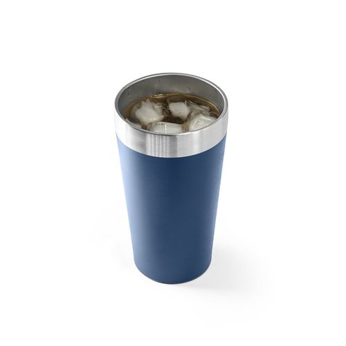 azul marino GRACE. Vaso térmico de acero inoxidable