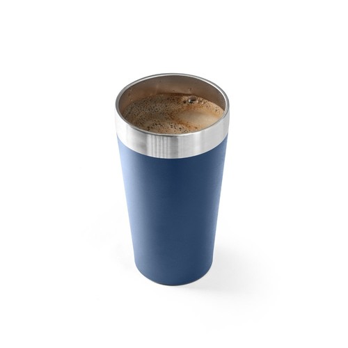 azul marino GRACE. Vaso térmico de acero inoxidable 540 mL