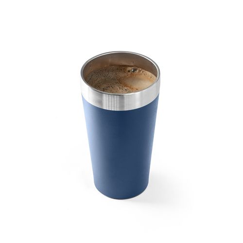 azul marino GRACE. Vaso térmico de acero inoxidable