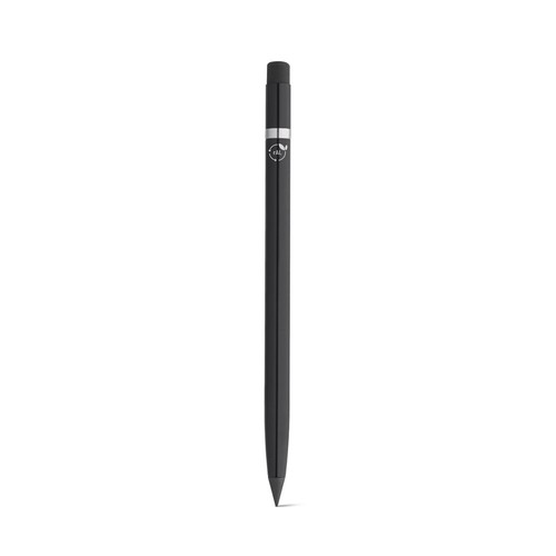 black LIMITLESS. Bolígrafo sin tinta con cuerpo de aluminio reciclado (100% rAL)