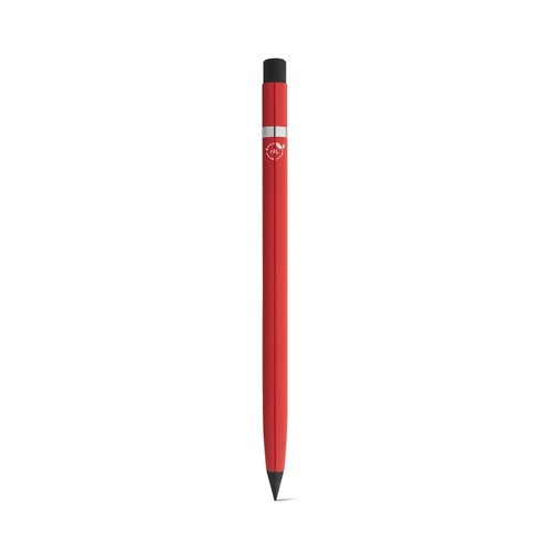 red LIMITLESS. Bolígrafo sin tinta con cuerpo de aluminio reciclado (100% rAL)