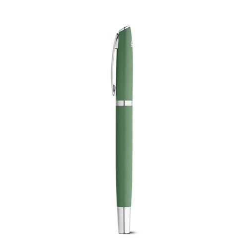 RE-LANDO-SET. Set de roller y bolígrafo con cuerpo de aluminio reciclado (100% rAL)