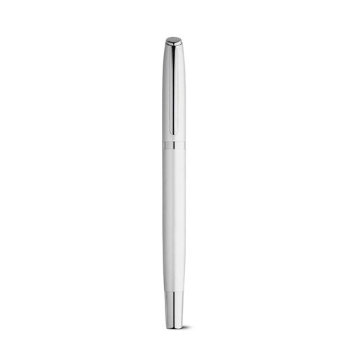 RE-LANDO-SET. Set de roller y bolígrafo con cuerpo de aluminio reciclado (100% rAL)
