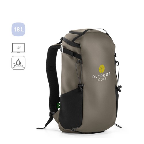 ALASCA. MOCHILA DE SENDERISMO CON REVESTIMIENTO IMPERMEABLE