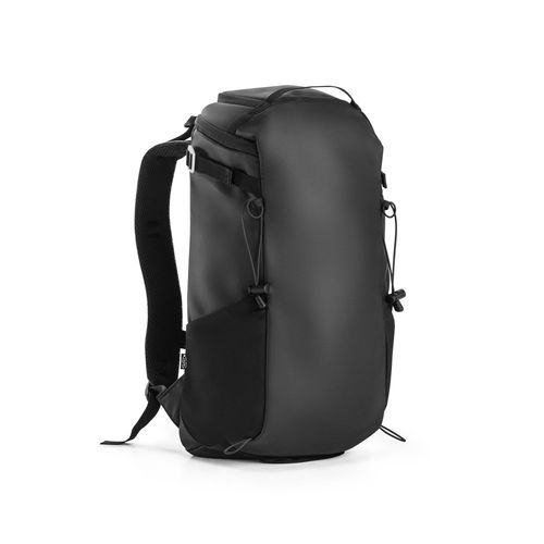 black ALASCA. Mochila de senderismo con revestimiento impermeable