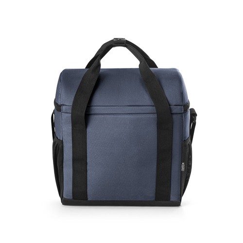 blue ROMA M. Bolsa térmica acolchada en poliéster reciclado 600D ripstop 11 L