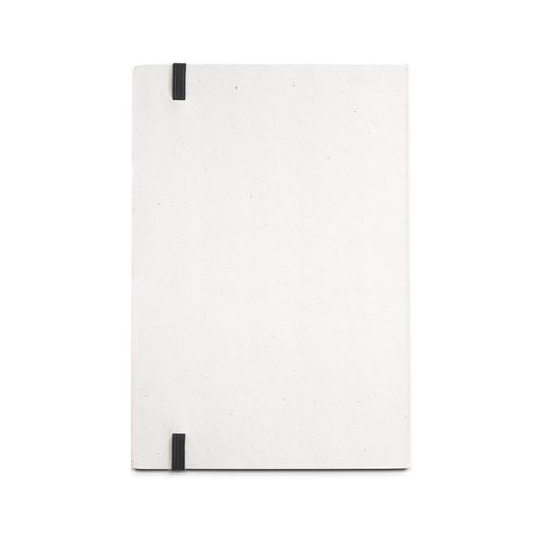 MILKY. Bloc-notes A5 avec couverture rigide en papier 100 % recyclé - 4