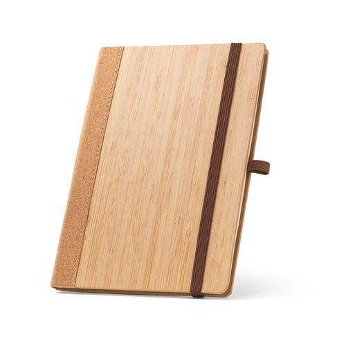 ORWELL. Carnet A5 en feuilles de bambou et de liège avec pages lignées - 2