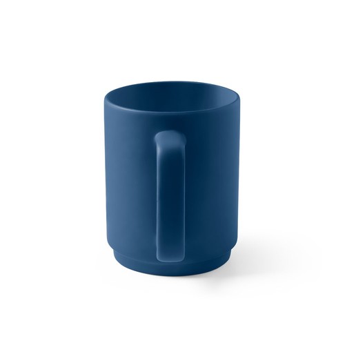 MIGHTY. Taza de cerámica con cuerpo cilíndrico 330 mL