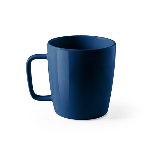 azul marino DHONI. Taza de cerámica 450 ml