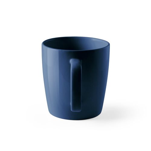 azul marino DHONI. Taza de cerámica 450 ml