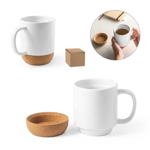 RORY SUB. Mug en céramique 390mL avec revêtement pour sublimation - 1