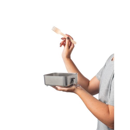 ALLSPICE. Fiambrer. Robusta caja hermética fabricada en acero inoxidable (90% reciclado) 750 mL