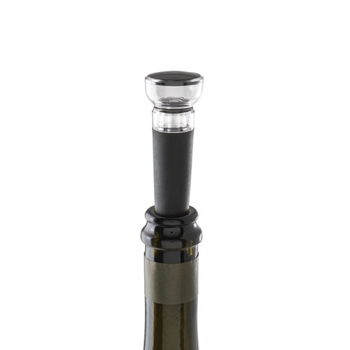 black VIOGNIER. Tapón de vino con bomba de vacío
