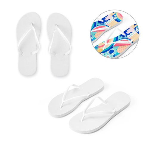 BALI L / XL. Tongs de plage entièrement personnalisables via sublimation, RIONDET SERIPUB, EYBENS