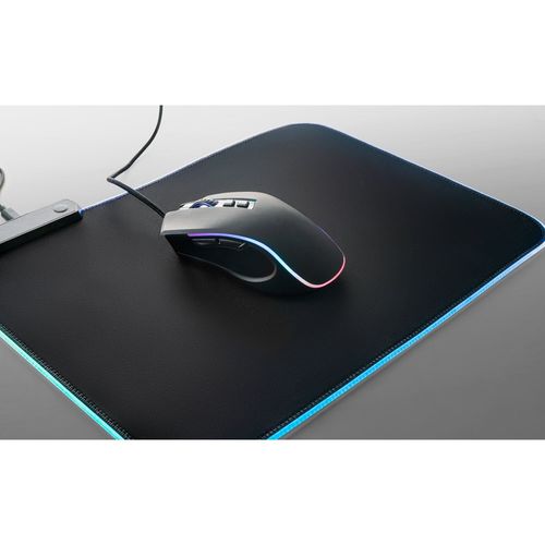 black THORNE MOUSE RGB. Ratón gaming con cable de 1.5m y luces LED RGB, fabricado ABS