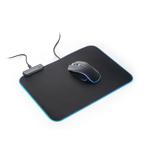 THORNE MOUSEPAD RGB. Tapis de souris gaming avec lumières LED RGB en polyester - 4