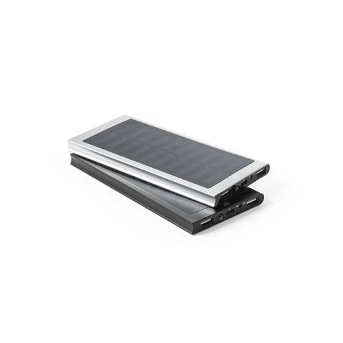 CLERK. Batterie nomade de 8 000 mAh avec panneau solaire en aluminium 100 % recyclé - 5