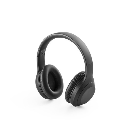 black BETTENCOURT. Auriculares inalámbricos plegables con ANC y 15h de autonomía, fabricados en ABS reciclado (100% rABS)