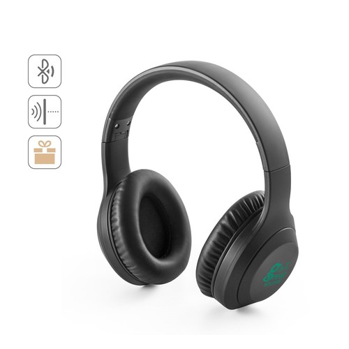 BETTENCOURT. AURICULARES INALÁMBRICOS PLEGABLES CON ANC Y 15H DE AUTONOMÍA, FABRICADOS EN ABS RECICLADO (100% RABS)