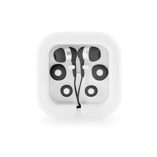 black PRESLEY. Auriculares con cable USB-C de 1.2 metros y micrófono ABS integrado