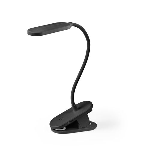 NESBIT II. Lampe de bureau portable avec clip et autonomie de 30h en rABS 65% - 2