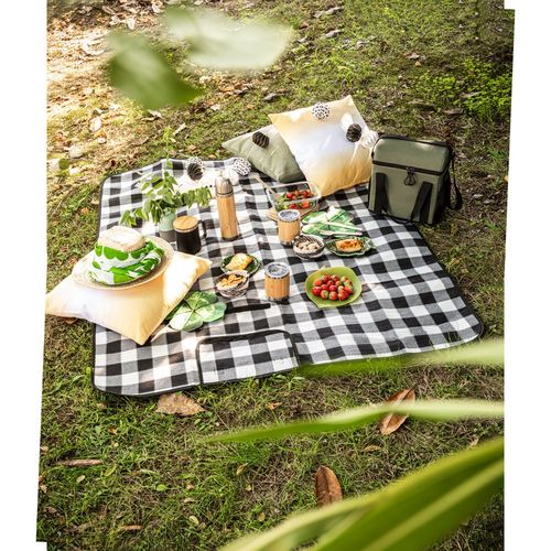 RILEY II. Manta de picnic forrada en EPE (180 g/m²)