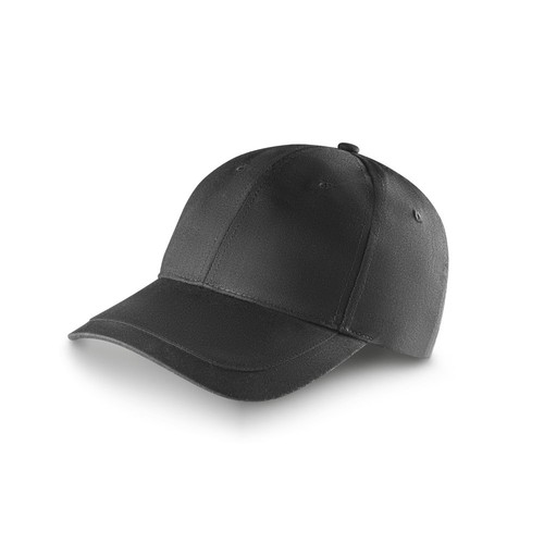 black RYAN. Gorra confeccionada en algodón cepillado (65% reciclado)