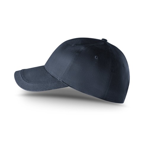 blue RYAN. Gorra confeccionada en algodón cepillado (65% reciclado)