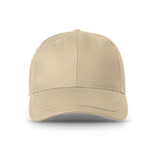 beis RYAN. Gorra confeccionada en algodón cepillado (65% reciclado)