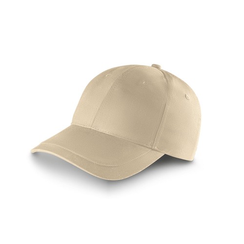 beis RYAN. Gorra confeccionada en algodón cepillado (65% reciclado)