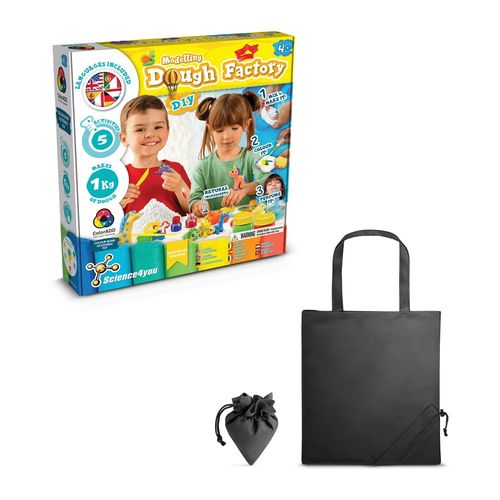 Modeling Dough Factory Kit II. Jeu éducatif livré avec un sac cadeau pliable en 190T - 2