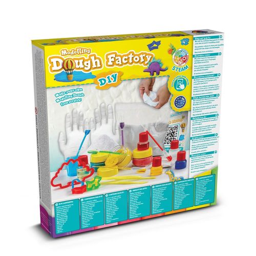 Modeling Dough Factory Kit IV. Juego educativo suministrado con una bolsa de regalo de papel kraft (115 g/m²)