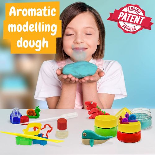 Modeling Dough Factory Kit IV. Juego educativo suministrado con una bolsa de regalo de papel kraft (115 g/m²)