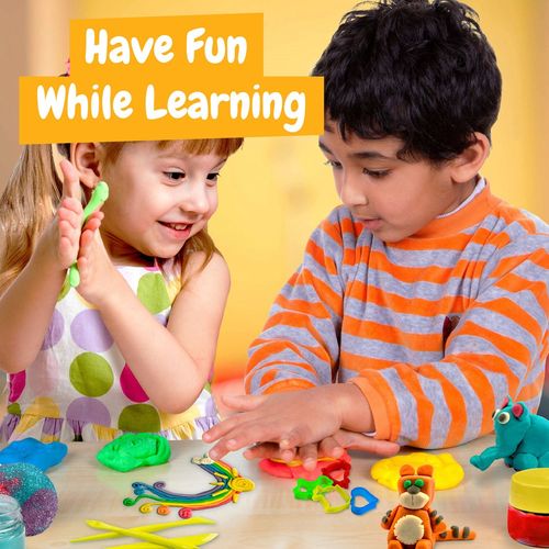 Modeling Dough Factory Kit IV. Jeu éducatif livré avec un sac cadeau en papier kraft (115 g/m²) - 8