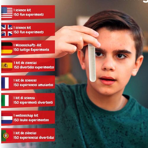 6 in 1 Super Science Kit II. Kit éducatif livré avec un sac cadeau en papier kraft (100 g/m²) - 4