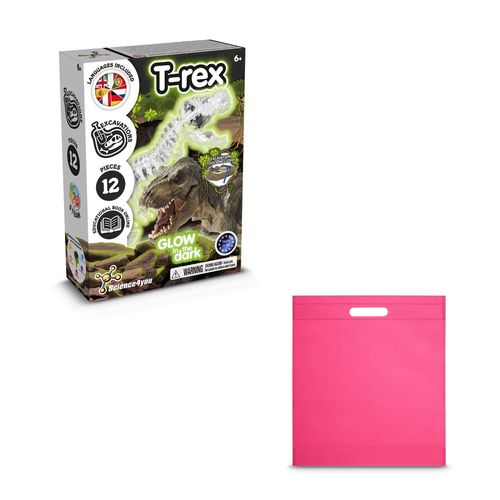 Fossil Excavation Kit IV. Jeu éducatif livré avec un sac cadeau en non-tissé (80 g/m²) - 2