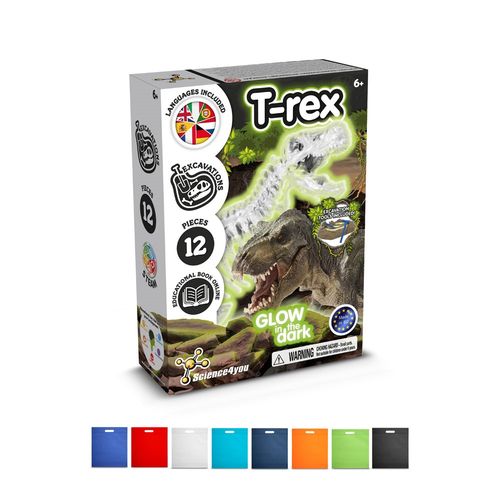 Fossil Excavation Kit IV. Juego educativo suministrado con una bolsa de regalo de non woven (80 g/m²)