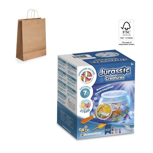 JURASSIC PETS KIT II. JUEGO EDUCATIVO SUMINISTRADO CON UNA BOLSA DE REGALO DE PAPEL KRAFT (115 G/M²), FABRICADO CON MATERIAL CERTIFICADO FSC™ Y OTROS MATERIALES CONTROLADOS