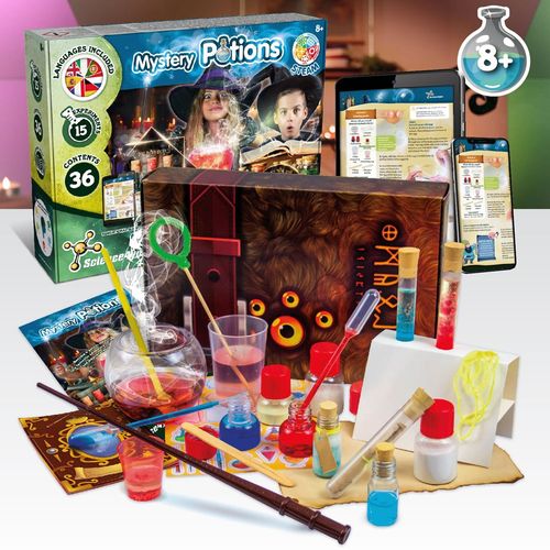 Mystery Potions Kit II. Kit educativo suministrado con una bolsa de regalo de papel kraft (100 g/m²)