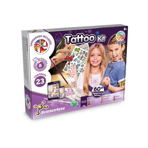surtido Tattoo Factory Kit I. Juego educativo para niños