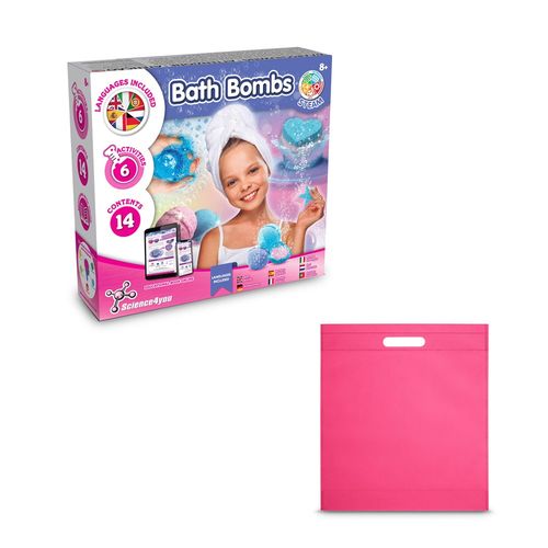 Bath Bombs Kit IV. Jouet éducatif livré avec un sac cadeau en non-tissé (80 g/m²) - 2