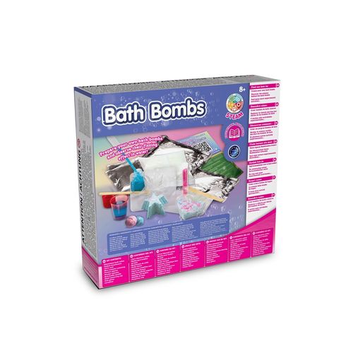 Bath Bombs Kit V. Juguete educativo suministrado con una bolsa de regalo plegable de 190T