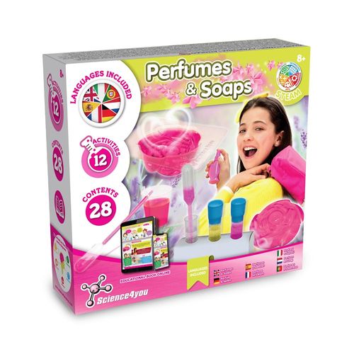 PERFUME & SOAP FACTORY KIT I. JUEGO EDUCATIVO PARA NIÑOS