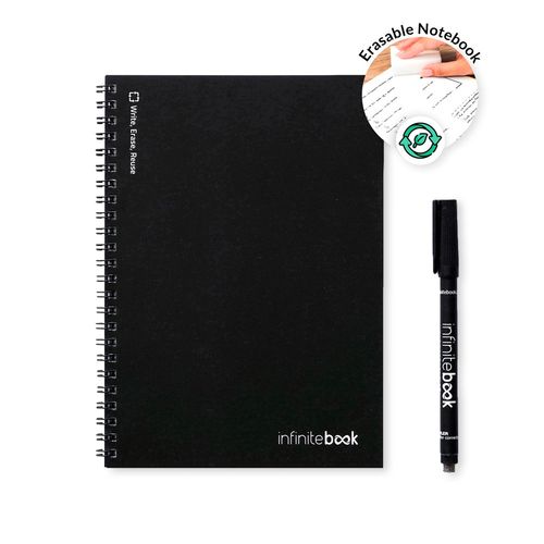 INFINITEBOOK PLAIN A5. Infinitebook avec couverture souple et 15 pages unies pour tableau blanc - 5