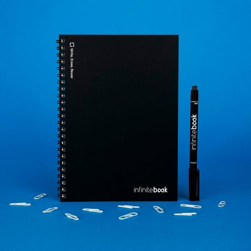 INFINITEBOOK PLAIN A5. Infinitebook avec couverture souple et 15 pages unies pour tableau blanc - 7